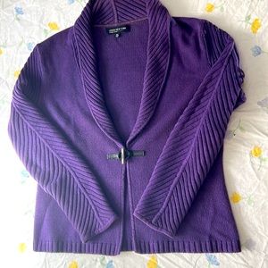 Purple Jones New York cardigan
